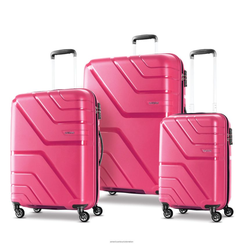 bei American Tourister Upland 3-teiliges Set Rosa J00R6Z8 Gepäck - zum Schließen ins Bild klicken