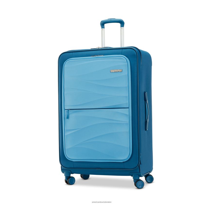 bei American Tourister Kaskaden-28-Zoll-Spinner Pazifikblau J00R6Z127 Gepäck