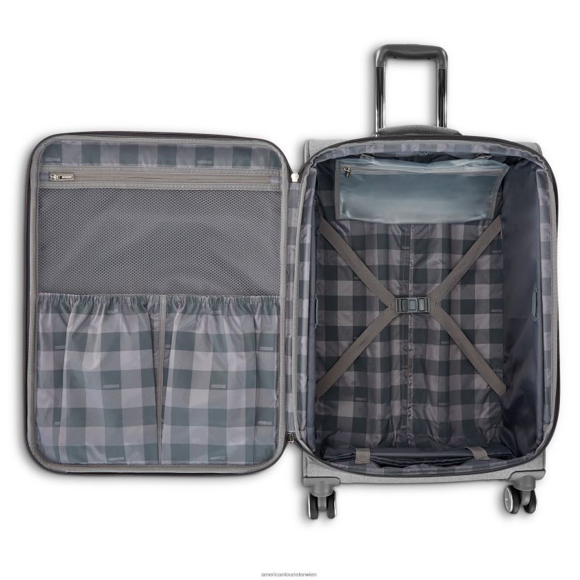 bei American Tourister Laune 25'' Spinner Taubengrau J00R6Z120 Gepäck